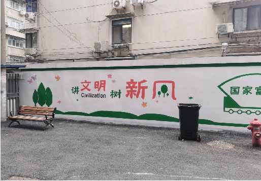 泾阳社区墙绘
